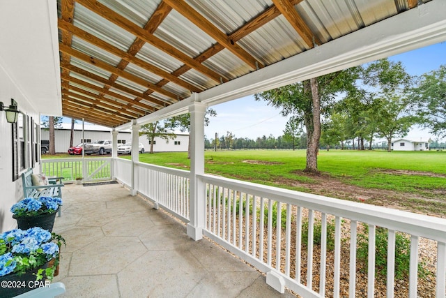 view of patio