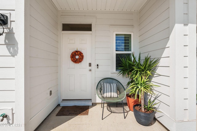 view of property entrance