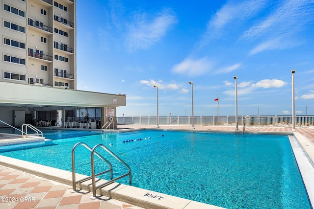 23223 Front Beach Rd Ph 4, Panama City Beach, FL 32413 - community pool featuring fence