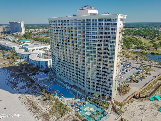 9450 S Thomas Dr Unit 402, Panama City, FL 32408 - view of apartment building / complex featuring a water view