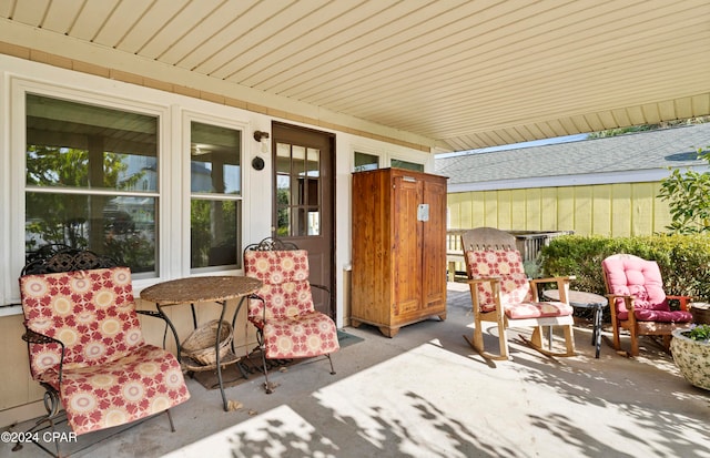 view of patio