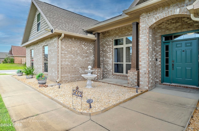 view of property entrance