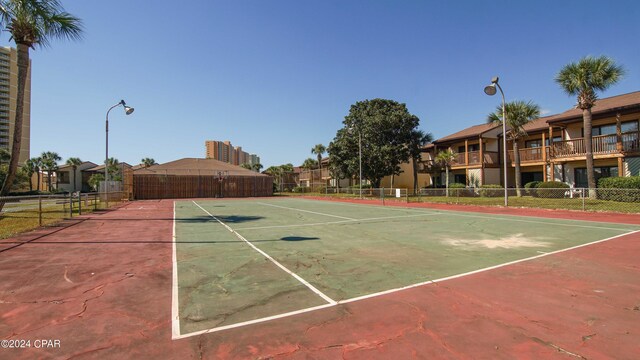 view of sport court