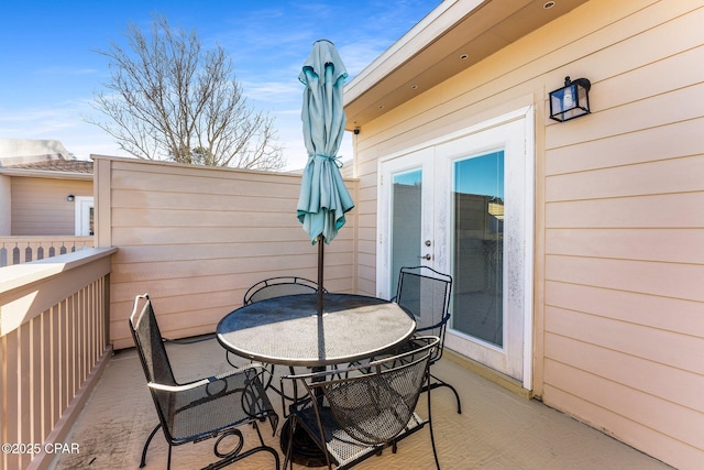 view of patio / terrace