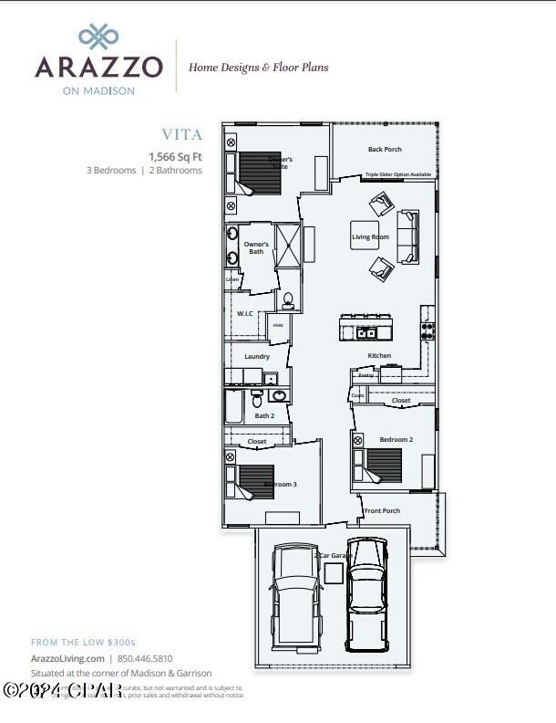 130 Canvas Ln Unit 69, Port St Joe, FL 32456 - view of property floor plan