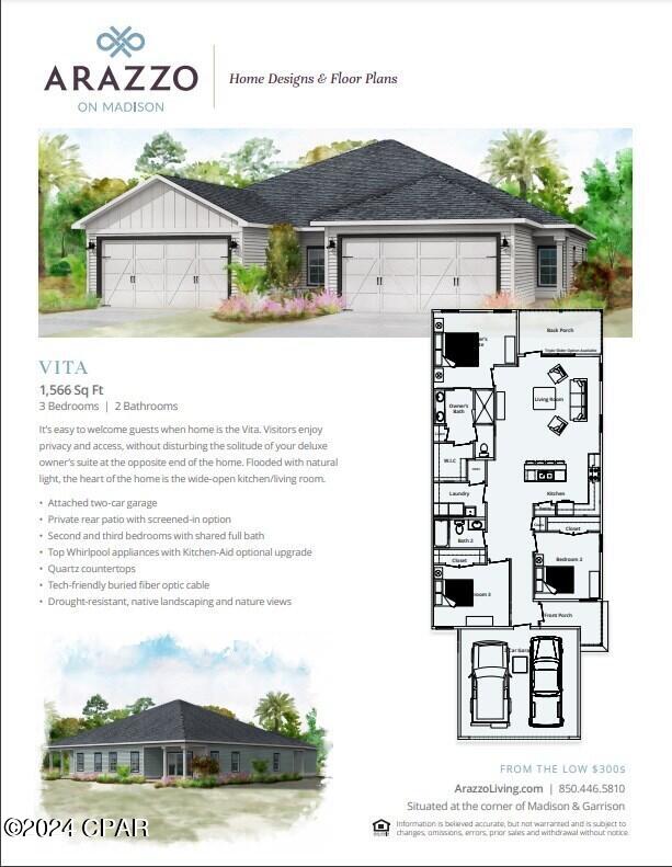 130 Canvas Ln Unit 69, Port St Joe, FL 32456 - view of home floor plan