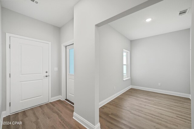 164 Canvas Ln Unit 72, Port St Joe, FL 32456 - foyer with wood finished floors and baseboards