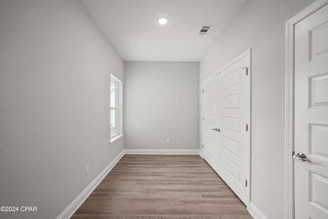 164 Canvas Ln Unit 72, Port St Joe, FL 32456 - unfurnished bedroom featuring wood finished floors and recessed lighting