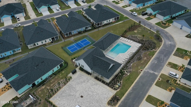 164 Canvas Ln Unit 72, Port St Joe, FL 32456 - aerial view of residential area with a pool
