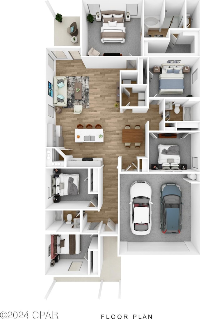 view of layout