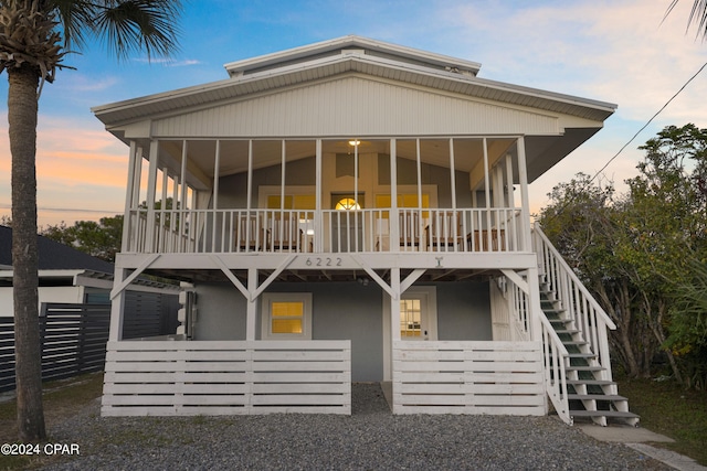 view of front of house