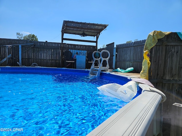 view of pool