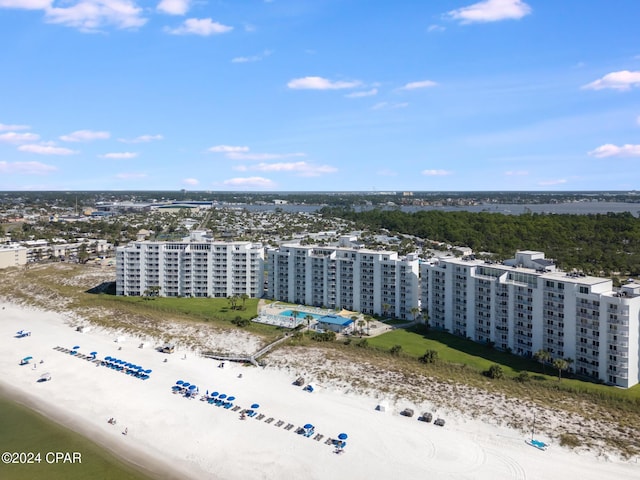 4425 Thomas Dr Unit 707, Panama City, FL 32408 - drone / aerial view of expansive beach