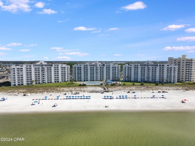 4425 Thomas Dr Unit 707, Panama City, FL 32408 - drone / aerial view of unending shoreline