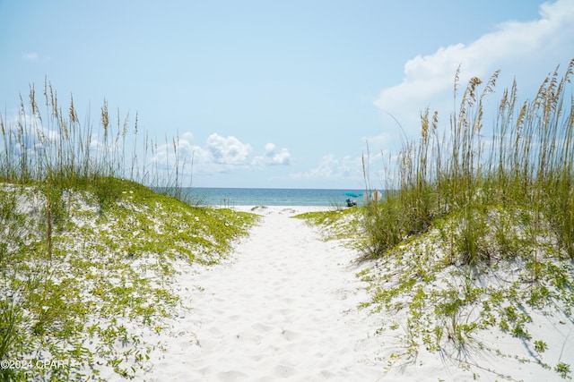 water view with a beach view