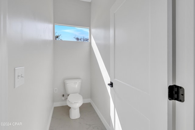 bathroom with toilet