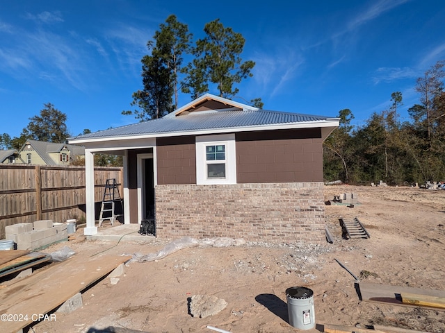 view of rear view of house