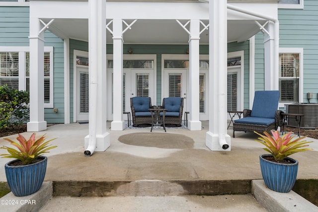 view of patio / terrace featuring a porch