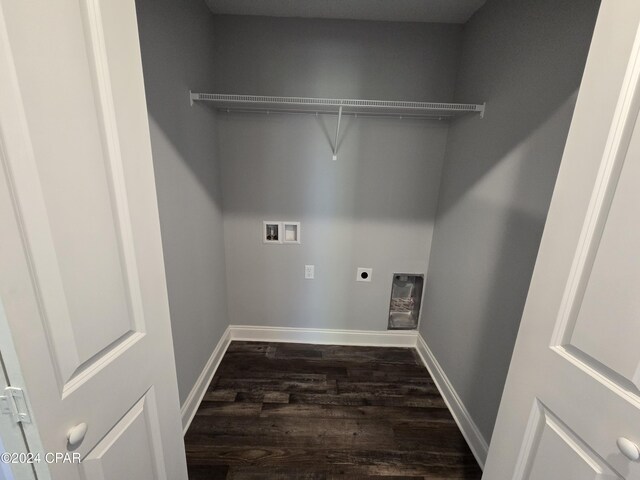 full bathroom featuring hardwood / wood-style floors, vanity, toilet, and shower / tub combination