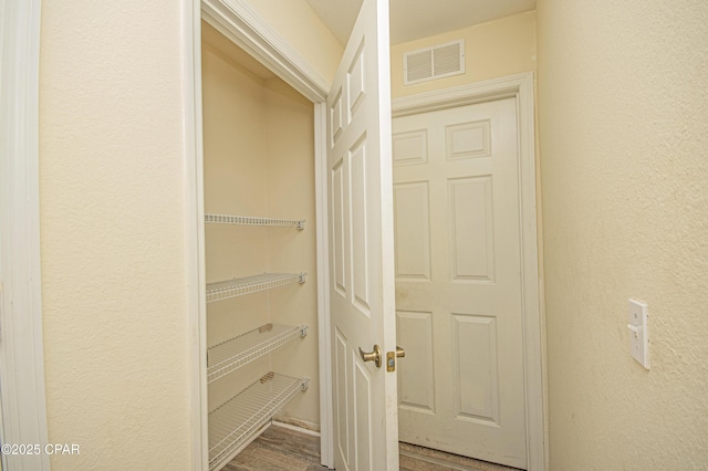 closet with visible vents