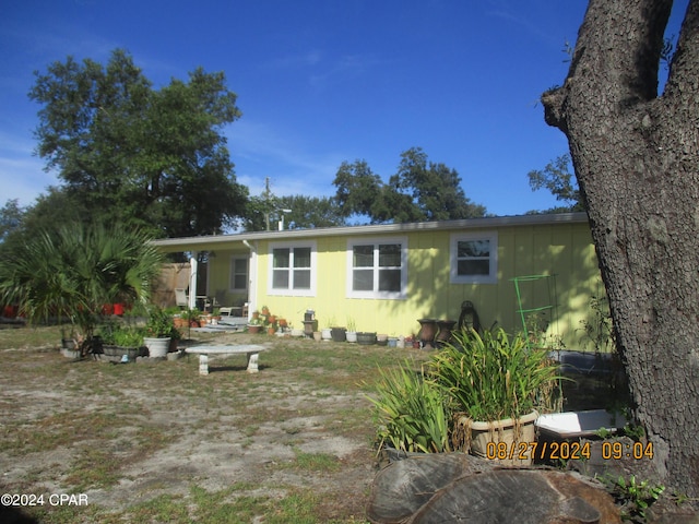 view of rear view of house