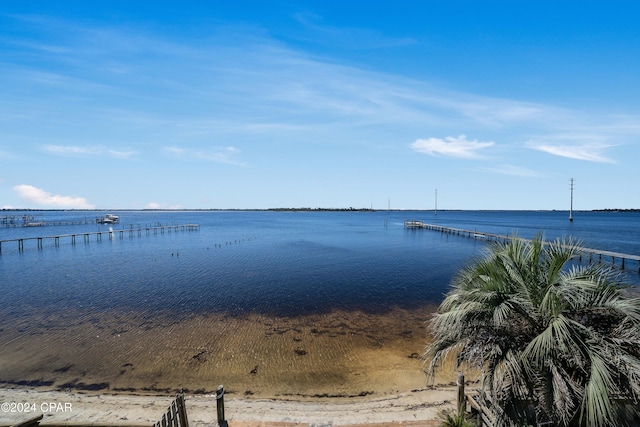 property view of water