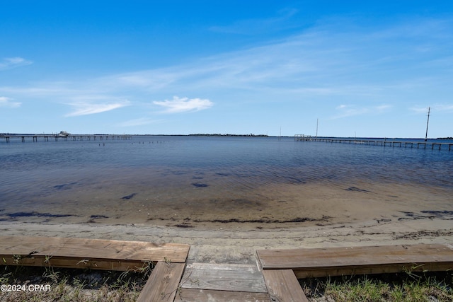 property view of water