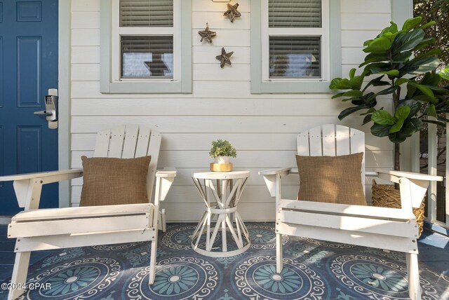 exterior space featuring a patio area
