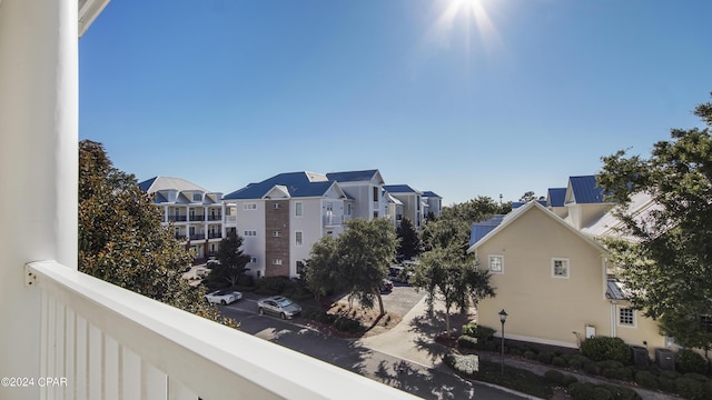 exterior space featuring a residential view