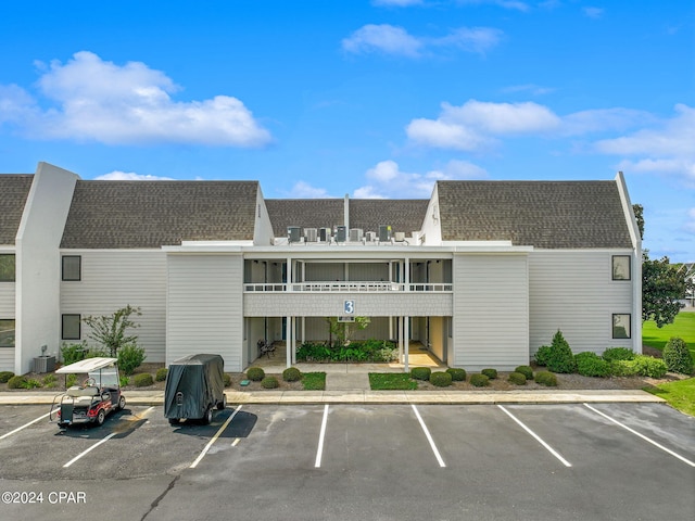 view of property with a carport