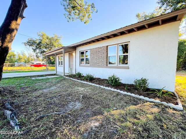 view of ranch-style home