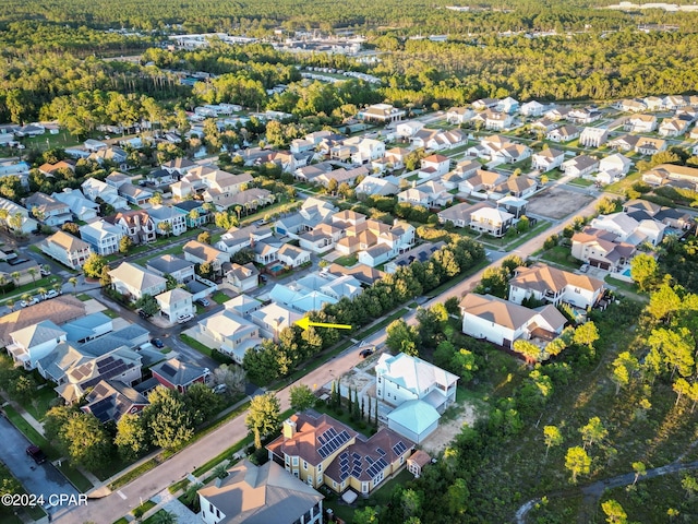 bird's eye view