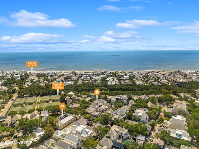 198 E Water St, Inlet Beach, FL 32461 - aerial view of residential area featuring a nearby body of water