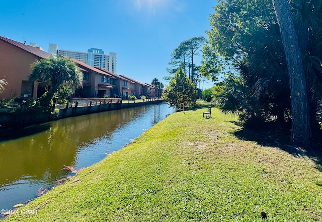 property view of water