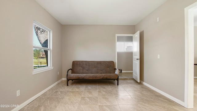 view of sitting room