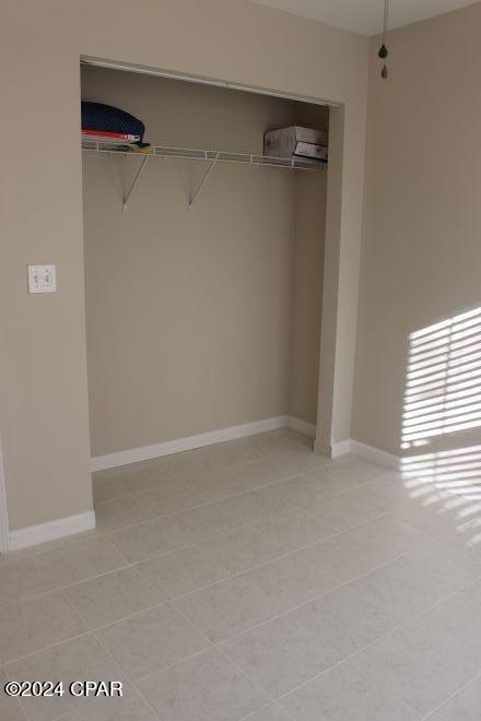 view of closet