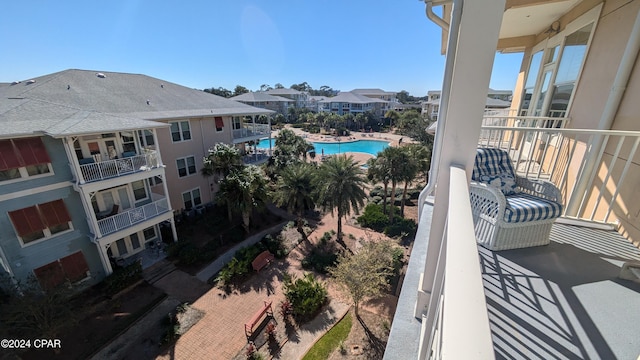 8700 Front Beach Rd Unit 5309, Panama City Beach, FL 32407 - balcony with a residential view
