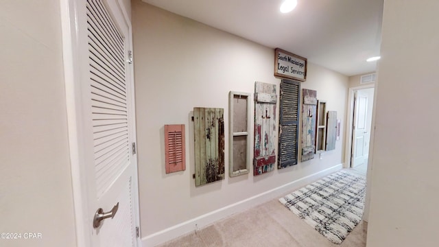 8700 Front Beach Rd Unit 5309, Panama City Beach, FL 32407 - hallway with baseboards and carpet floors