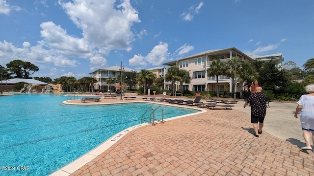 8700 Front Beach Rd Unit 5309, Panama City Beach, FL 32407 - community pool with a patio
