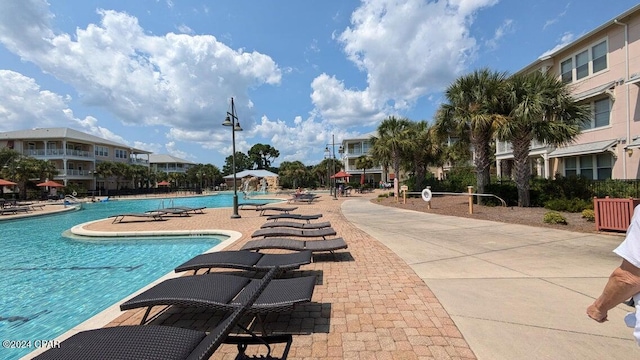 8700 Front Beach Rd Unit 5309, Panama City Beach, FL 32407 - pool with a patio