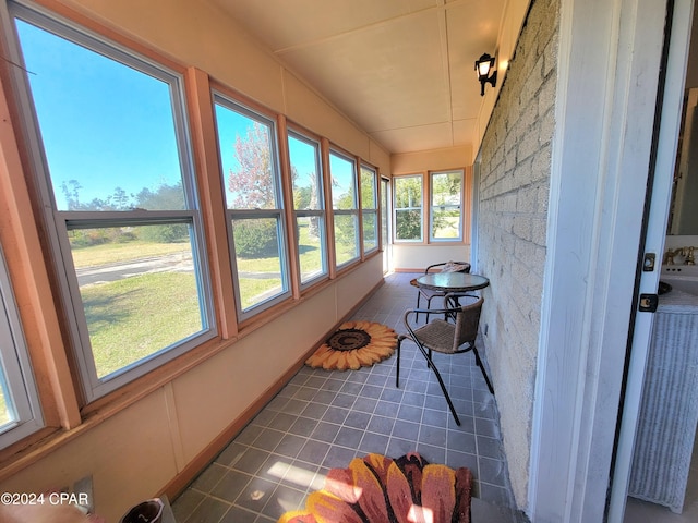 17680 Margaret St, Blountstown, FL 32424 - sunroom / solarium featuring tile patterned flooring
