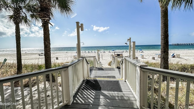 15817 Front Beach Rd Unit 1-906, Panama City Beach, FL 32413 - surrounding community with view of water and beach