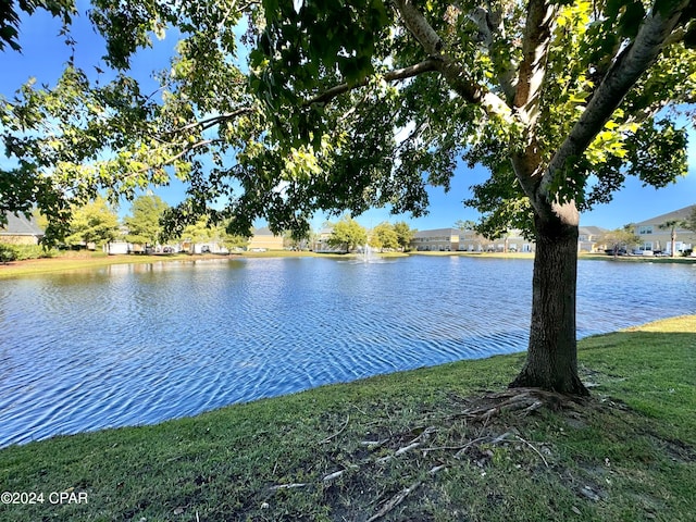 view of water feature