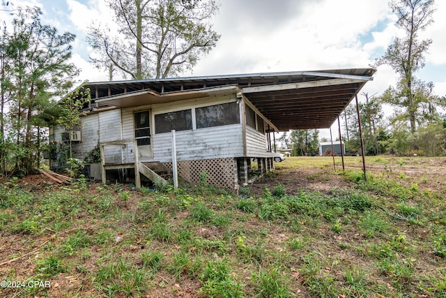 view of back of house