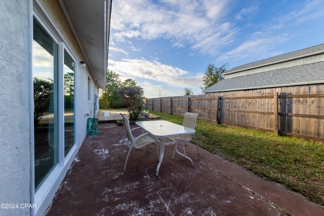 view of patio / terrace