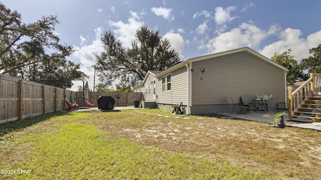 exterior space with a patio area