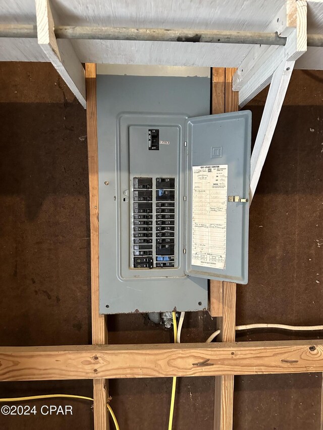 2849 Miltonia Ave, Marianna, FL 32448 - utility room with electric panel