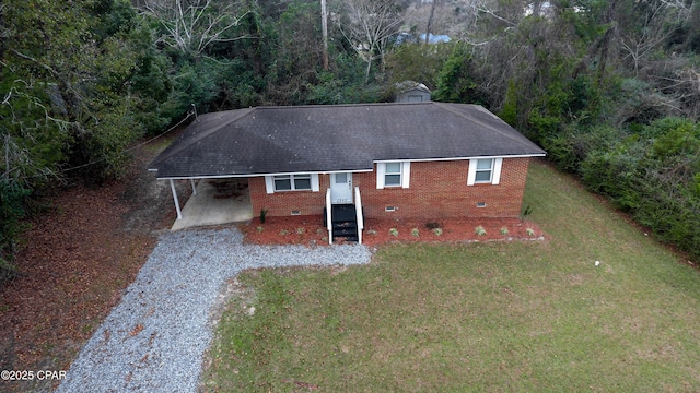 2849 Miltonia Ave, Marianna, FL 32448 - view from above of property featuring a forest