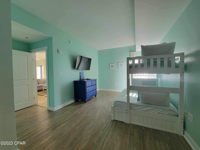 15100 Front Beach Rd Unit 1604, Panama City Beach, FL 32413 - bedroom featuring wood finished floors and baseboards