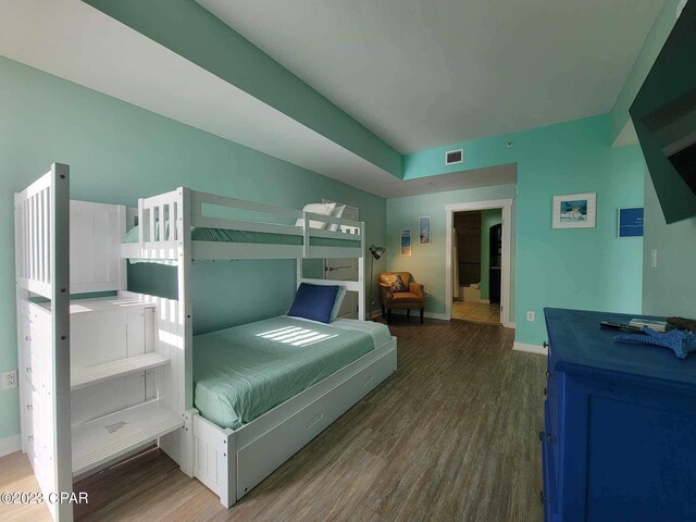 15100 Front Beach Rd Unit 1604, Panama City Beach, FL 32413 - bedroom with wood finished floors and baseboards